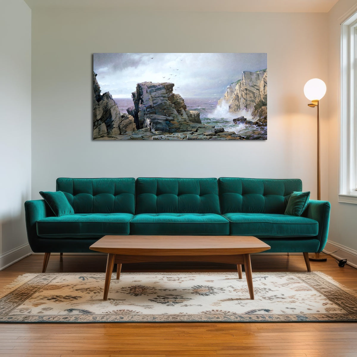 AUTO-MOCKUP ROOM | A Rocky Coast