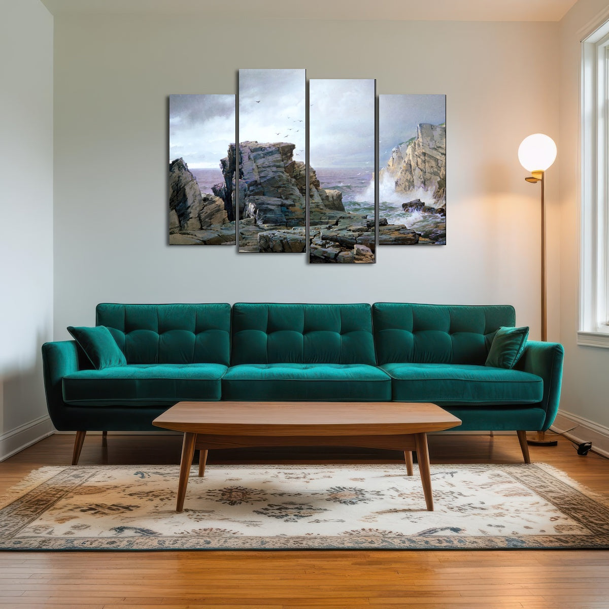 AUTO-MOCKUP ROOM | A Rocky Coast