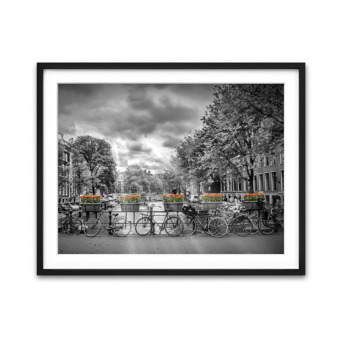Framed Print 4x3 Black