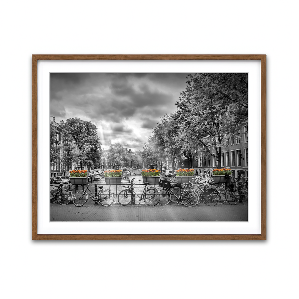 Framed Print 4x3 Walnut