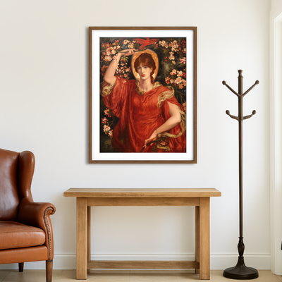 AUTO-MOCKUP ROOM | A Vision of Fiammetta Wall Art