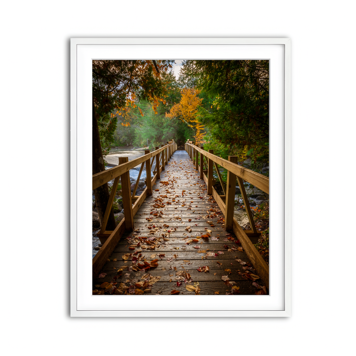 Framed Print 3x4 White