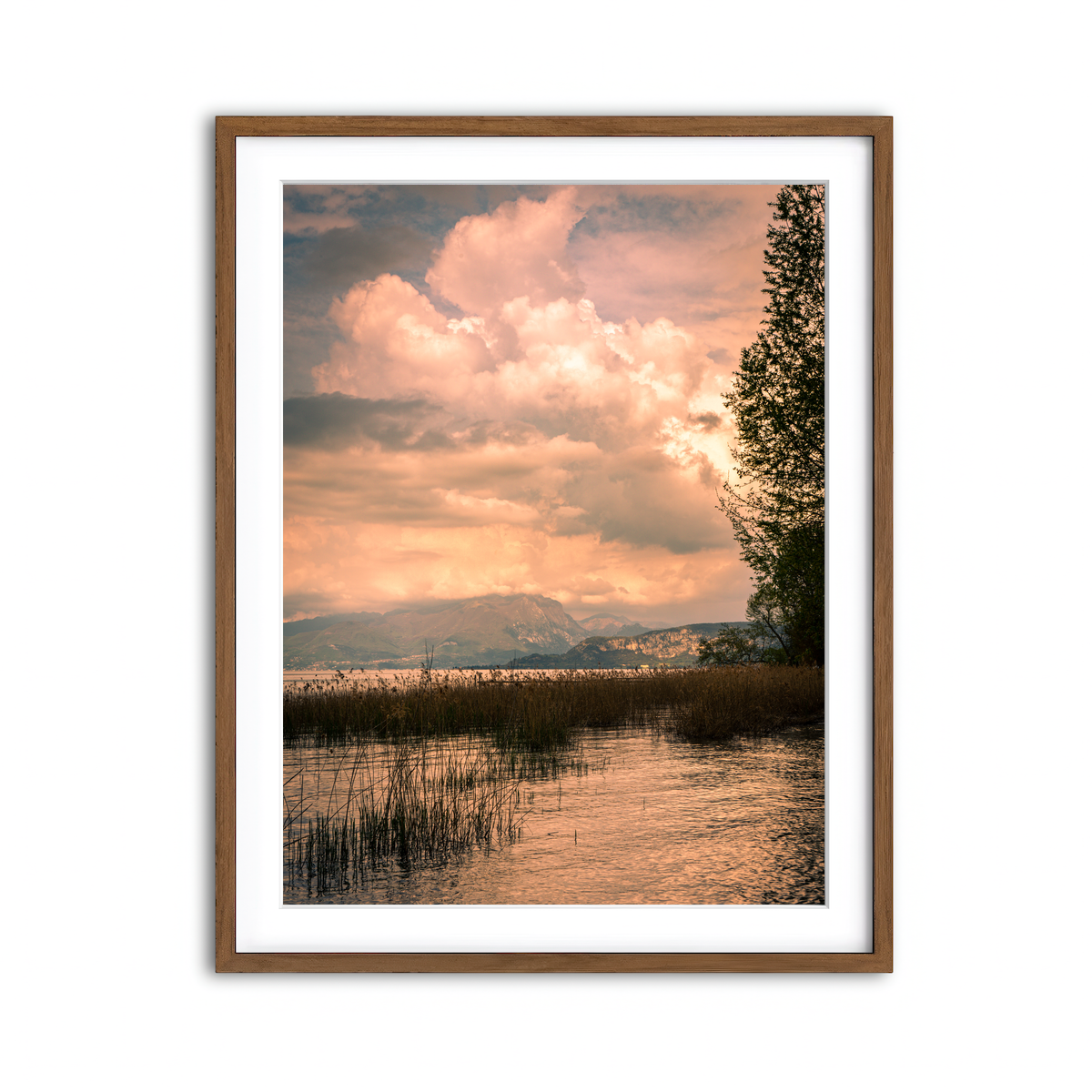 Framed Print 3x4 Walnut