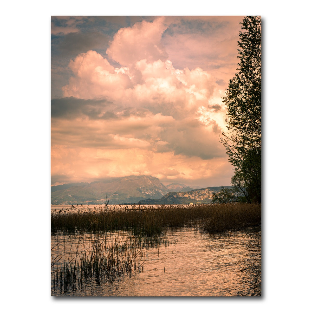 AUTO-MOCKUP WHITE | A painting from a Lake | 1 Piece | Gallery Wrap Canvas | group=3x4
