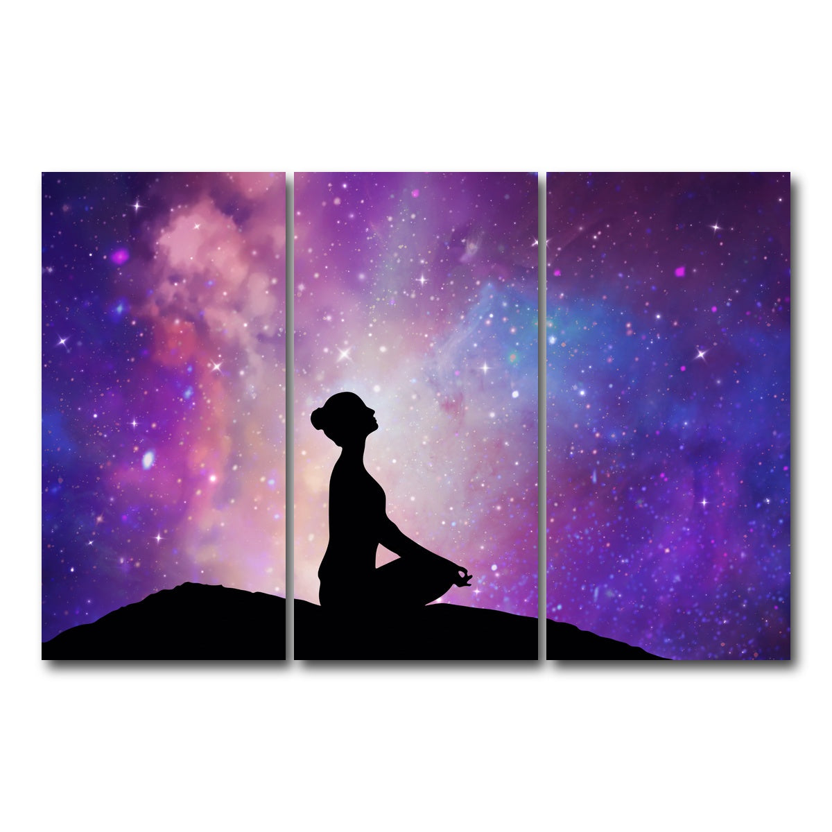 AUTO-MOCKUP WHITE | A spiritual journey | 3 Piece | Gallery Wrap Canvas | group=12x24