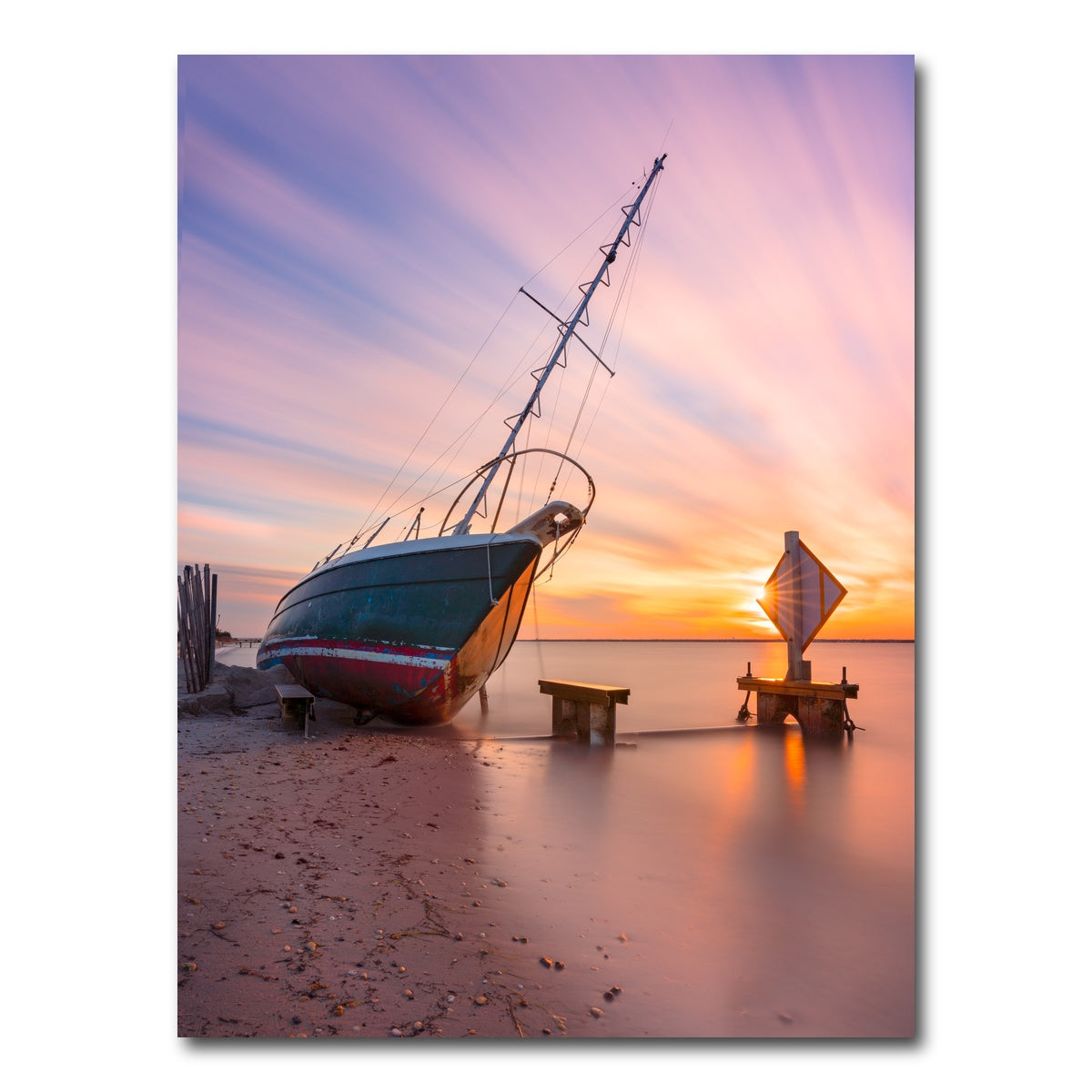 AUTO-MOCKUP WHITE | Abandoned Sails | 1 Piece | Gallery Wrap Canvas | group=3x4