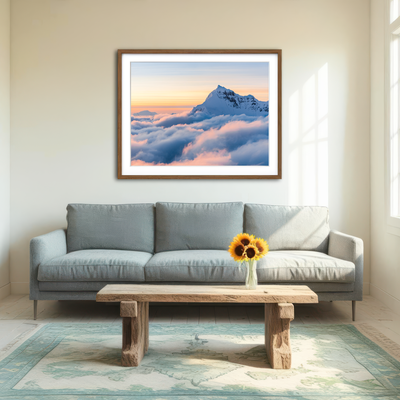 AUTO-MOCKUP ROOM | Above The Clouds Wall Art