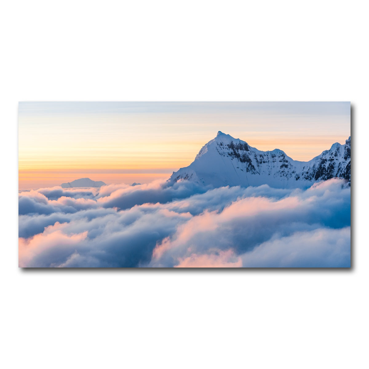 AUTO-MOCKUP WHITE | Above the Clouds | 1 Piece | Gallery Wrap Canvas | group=2x1