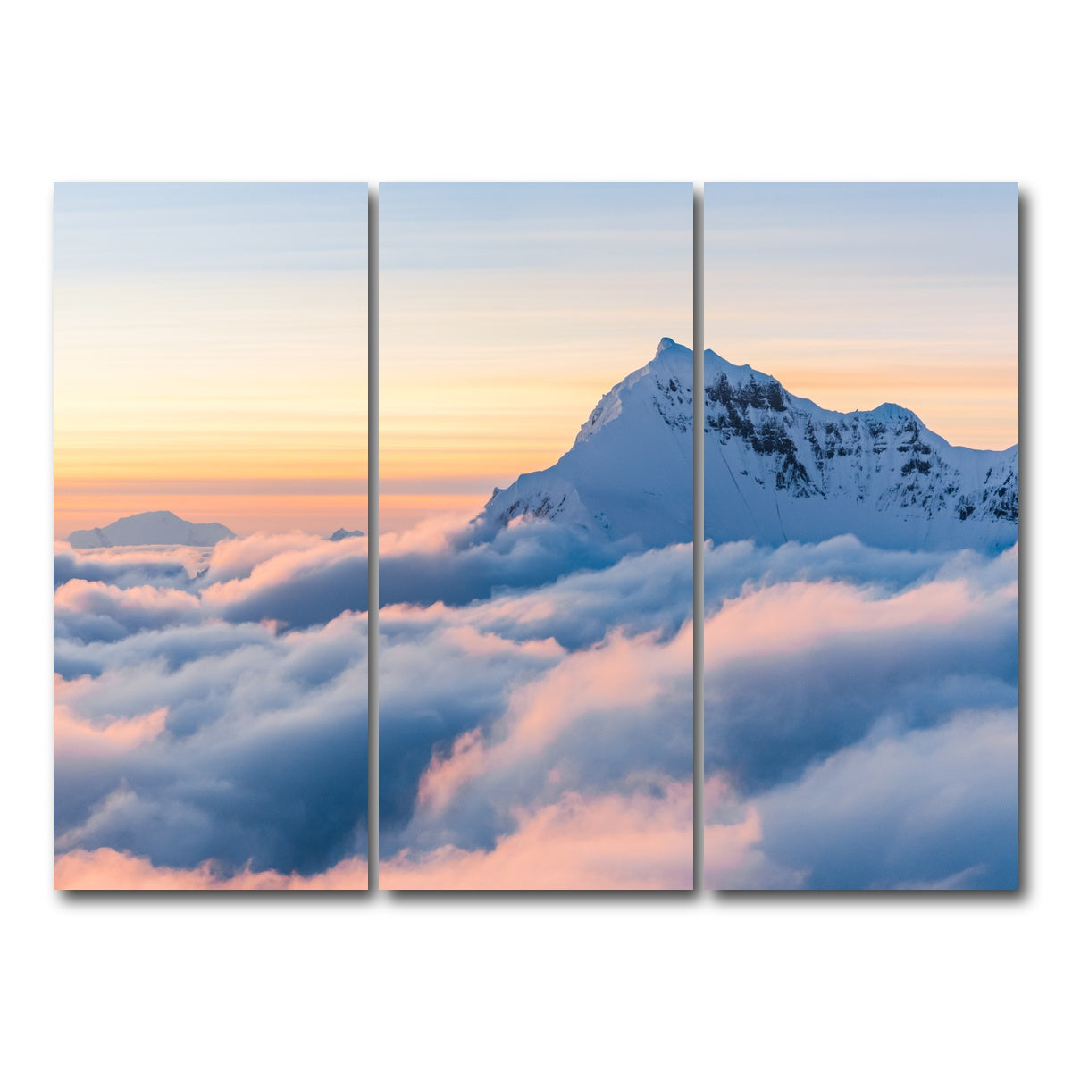 AUTO-MOCKUP WHITE | Above the Clouds | 3 Piece | Gallery Wrap Canvas | group=8x18