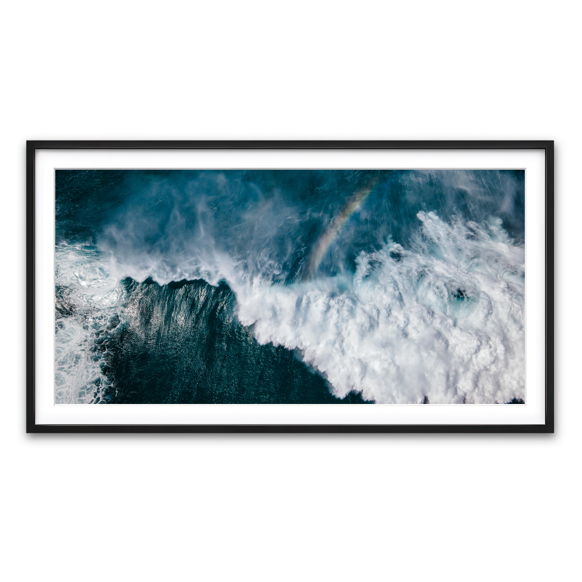 Framed Print 2x1 Black