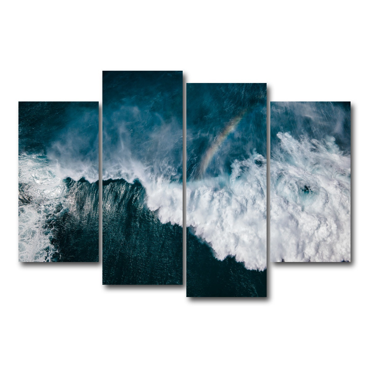 AUTO-MOCKUP WHITE | Above the Waves | 4 Piece | Gallery Wrap Canvas | group=4_short