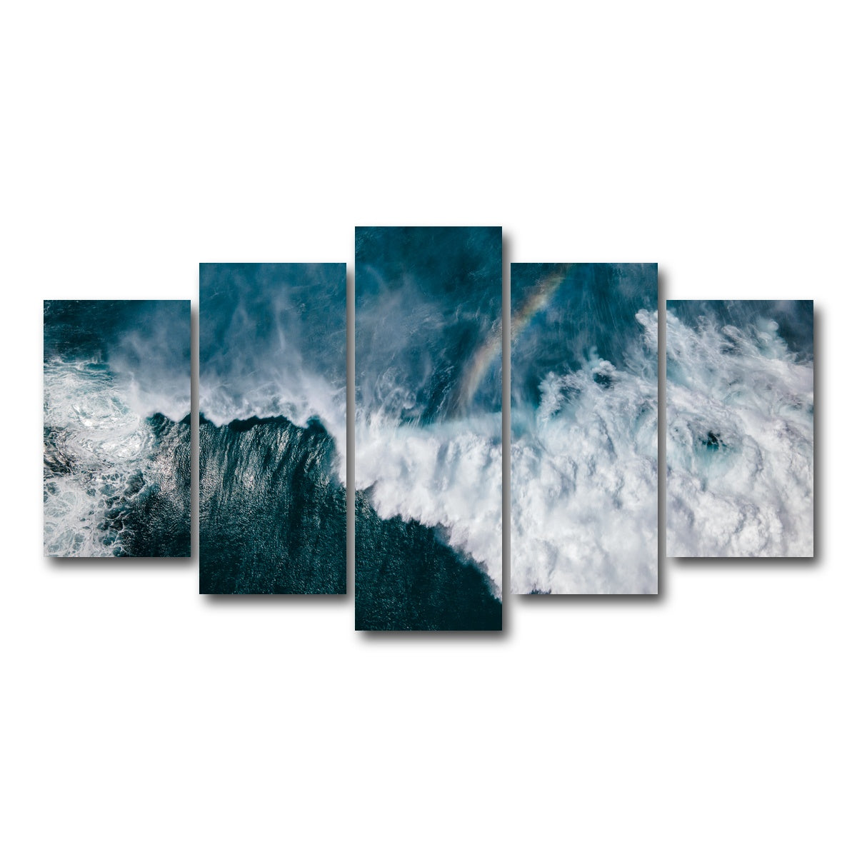 AUTO-MOCKUP WHITE | Above the Waves | 5 Piece | Gallery Wrap Canvas | group=5_normal