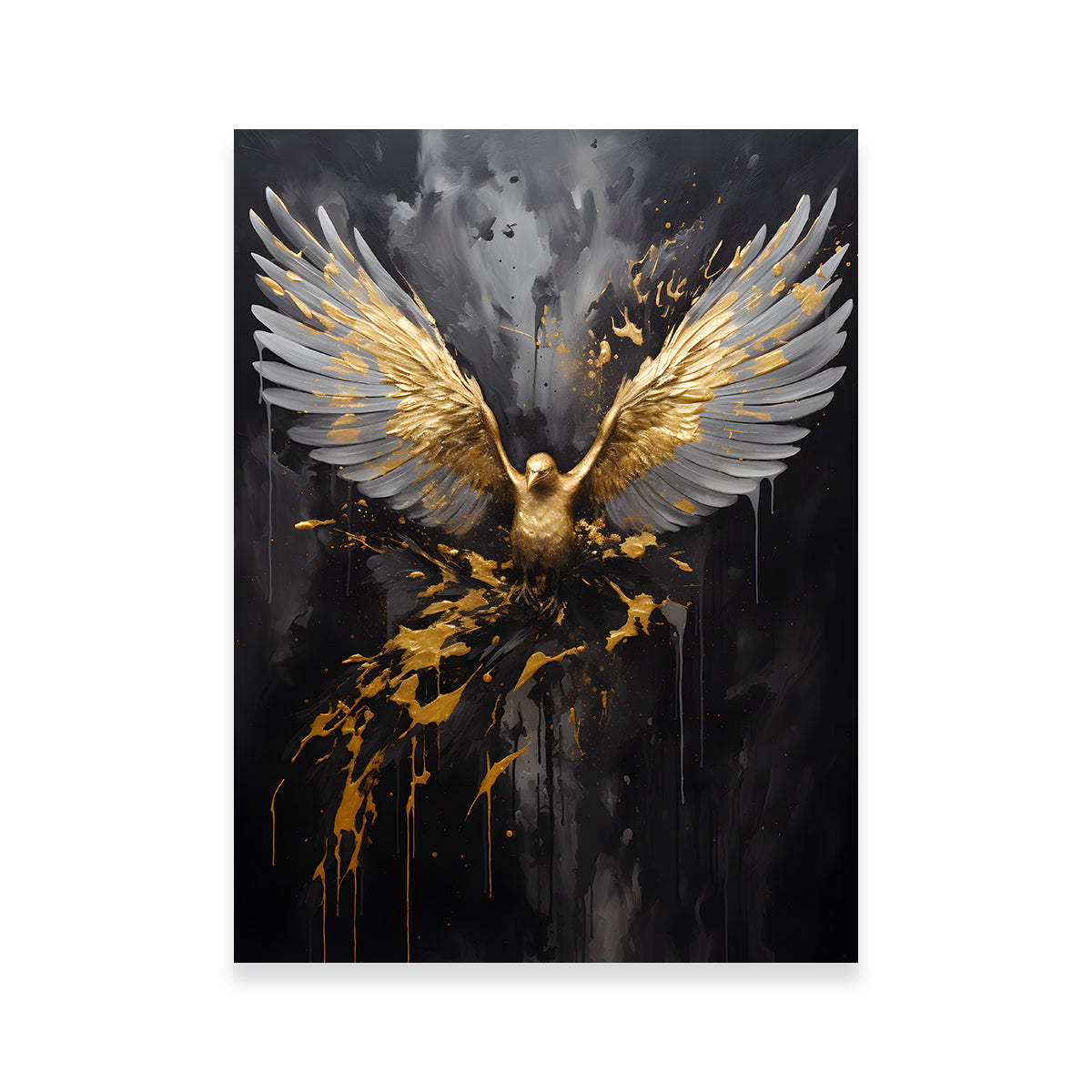 Abstract - Black Gold Eagle 4