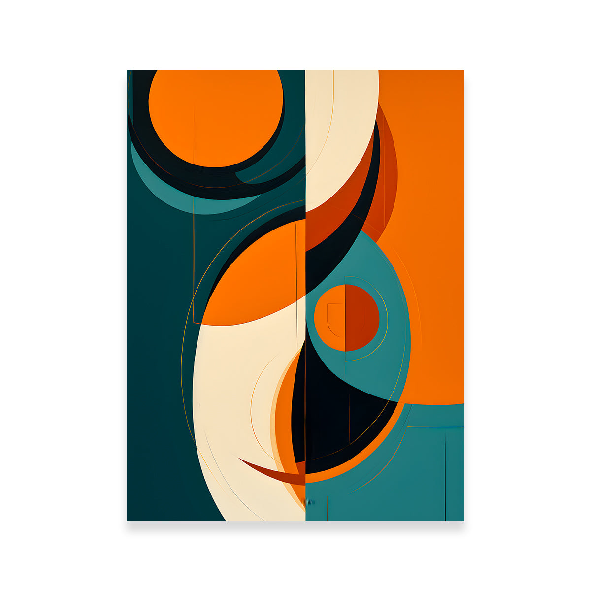 Abstract - Shapes Series 3 Wall Art