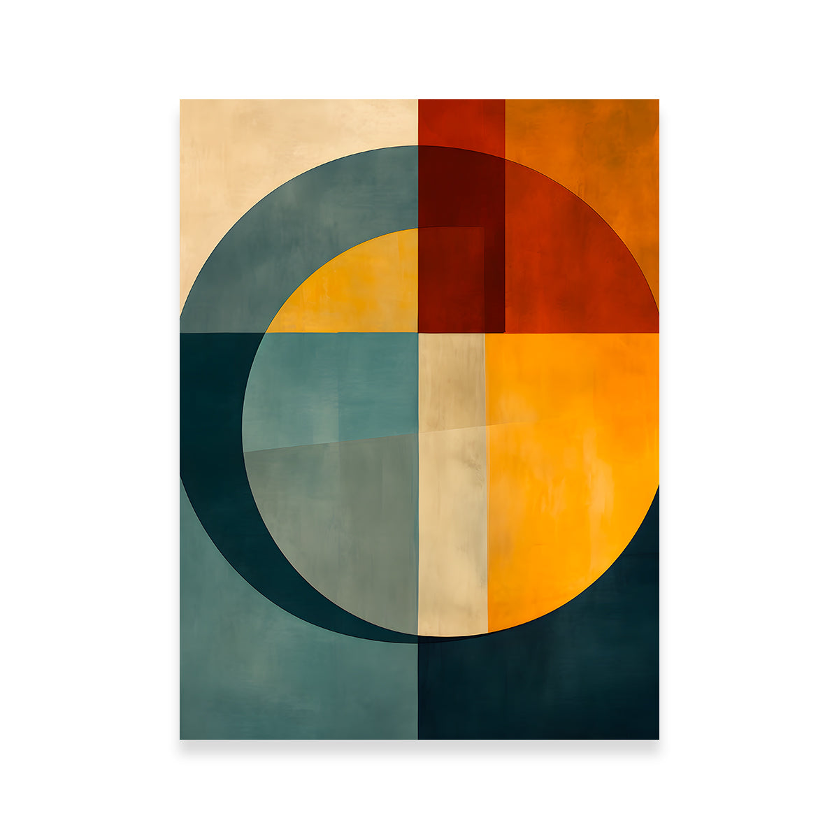 Abstract - Shapes Series 8 Wall Art