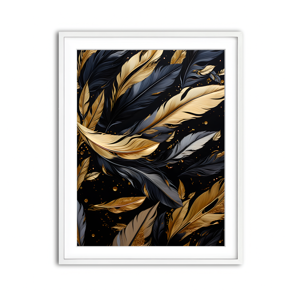 Framed Print 3x4 White