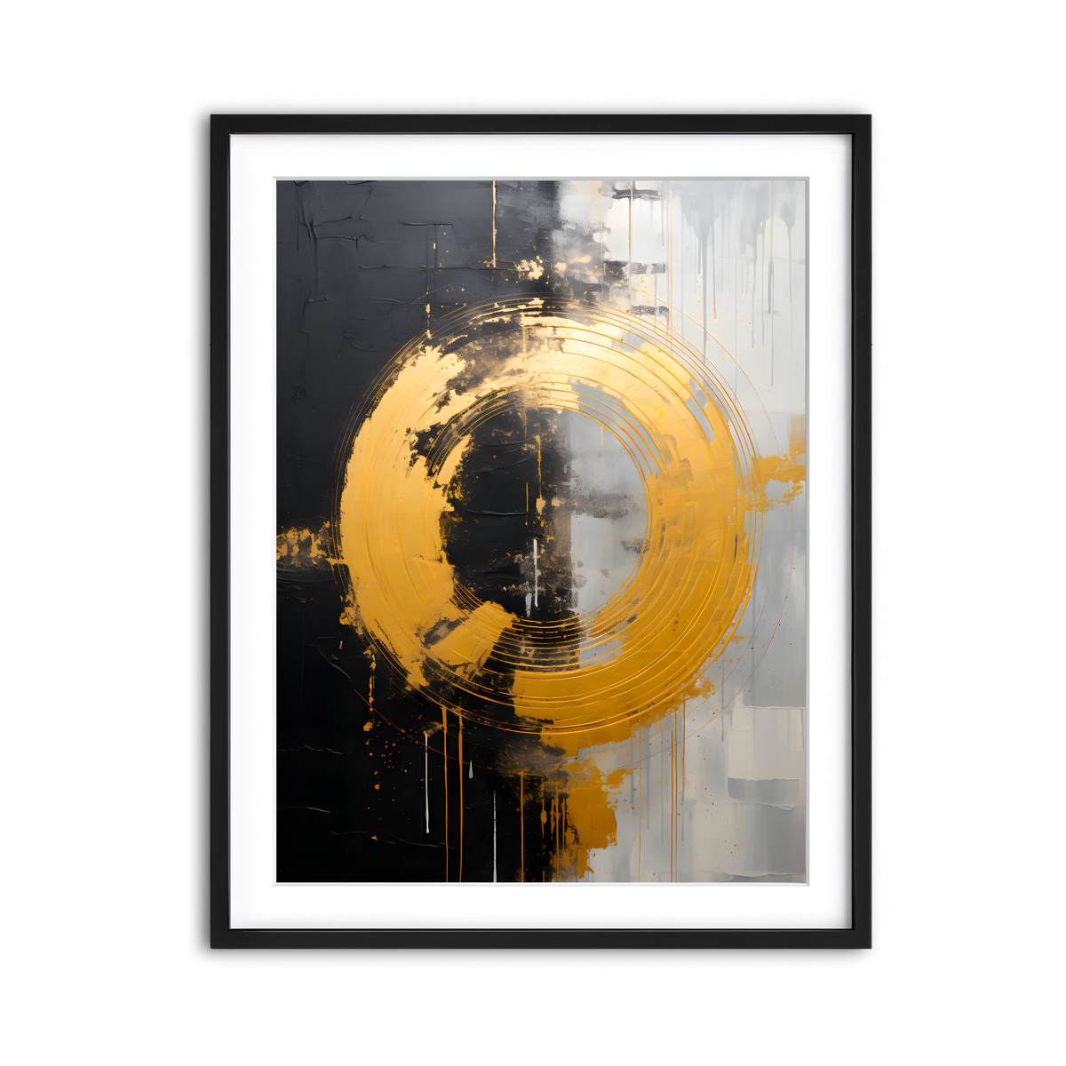 Framed Print 3x4 Black