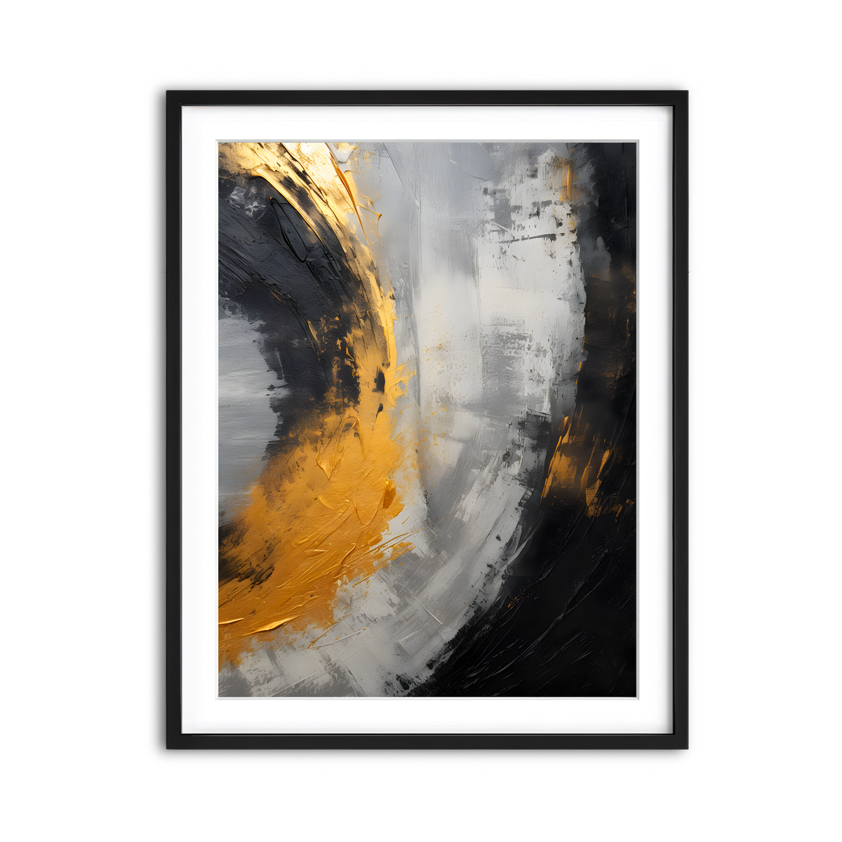 Framed Print 3x4 Black