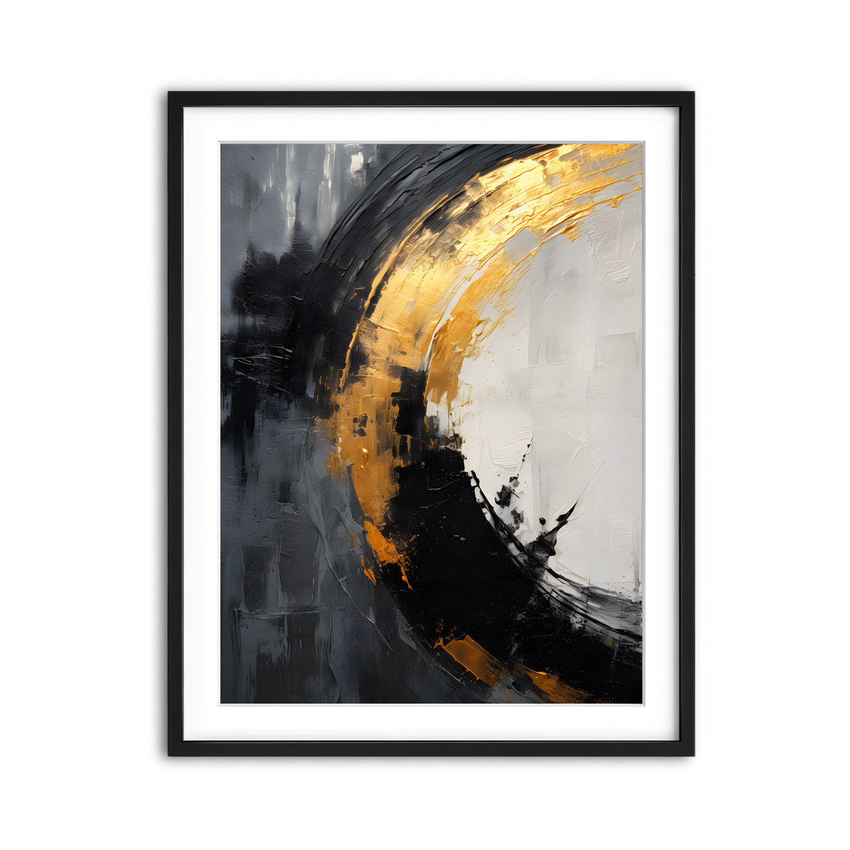 Framed Print 3x4 Black
