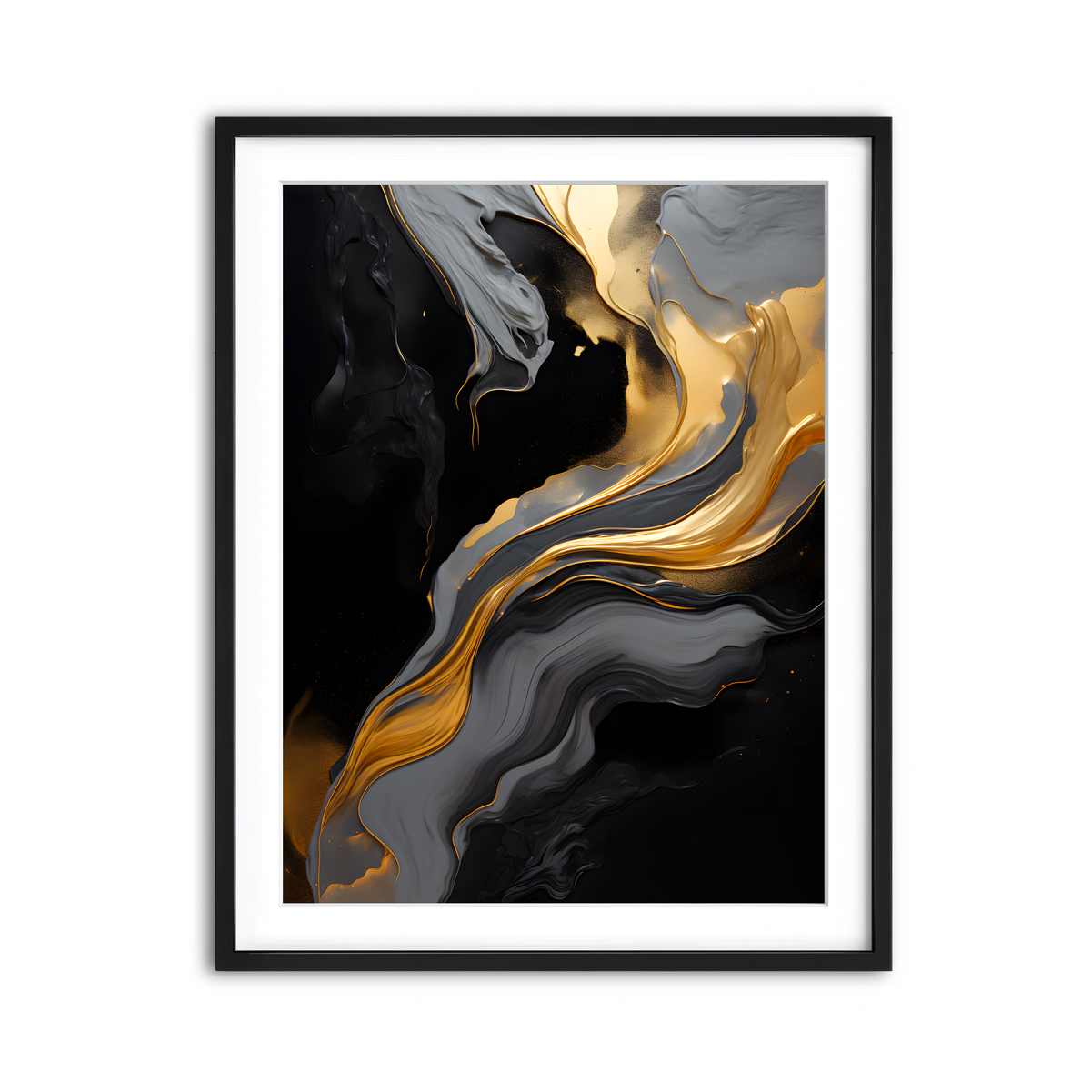 Framed Print 3x4 Black