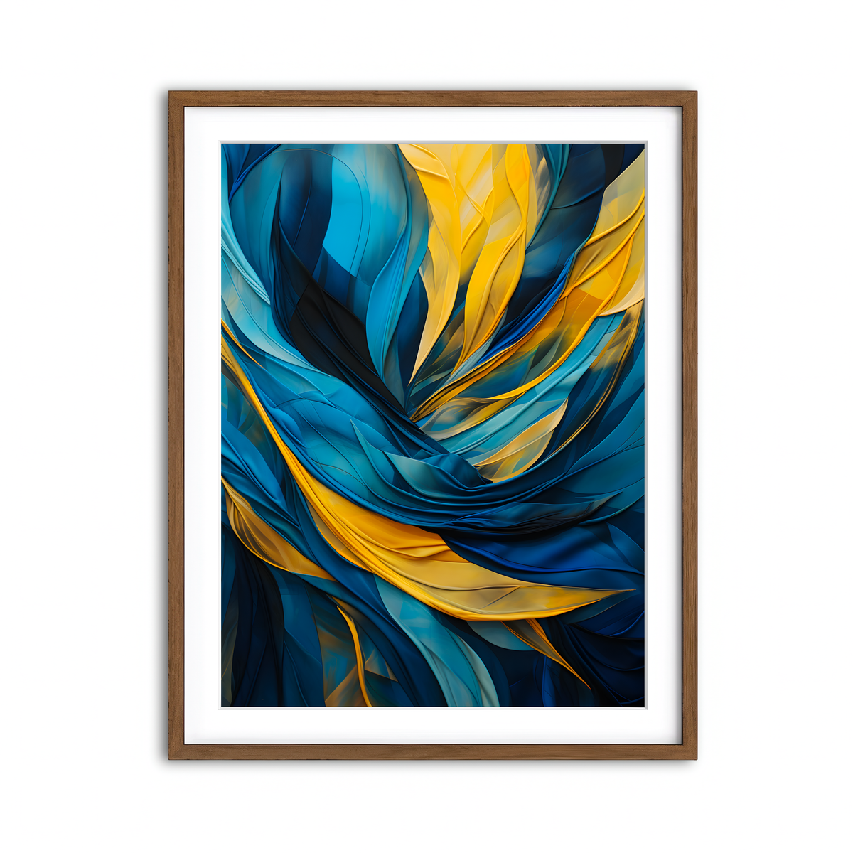 Framed Print 3x4 Walnut