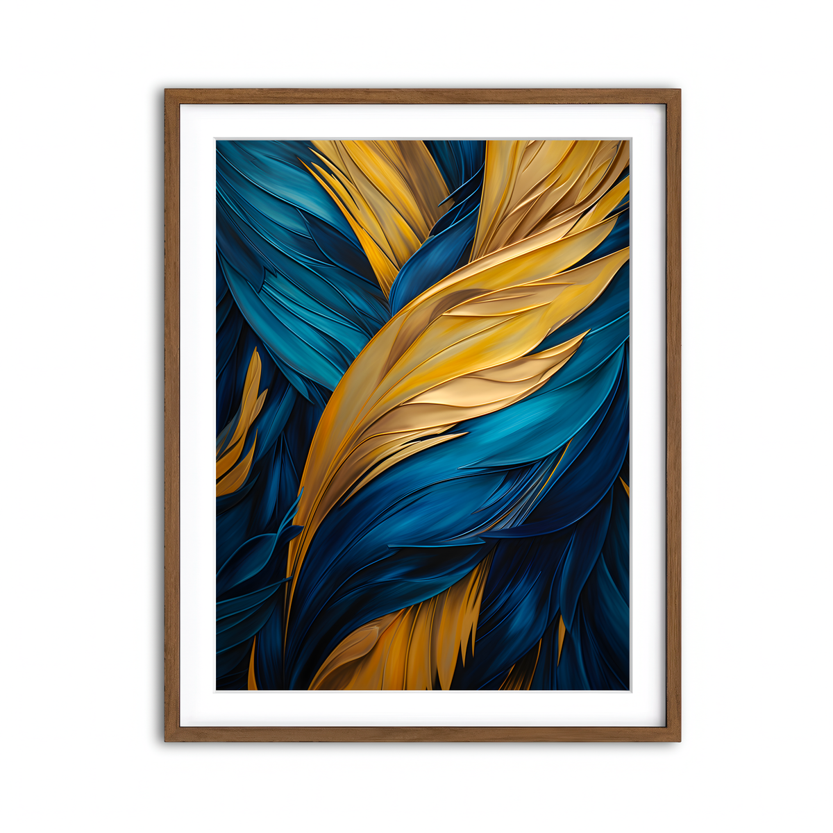 Framed Print 3x4 Walnut