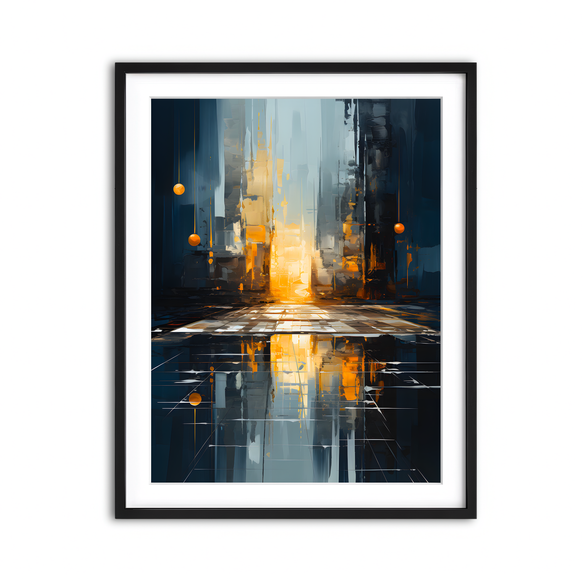 Framed Print 3x4 Black