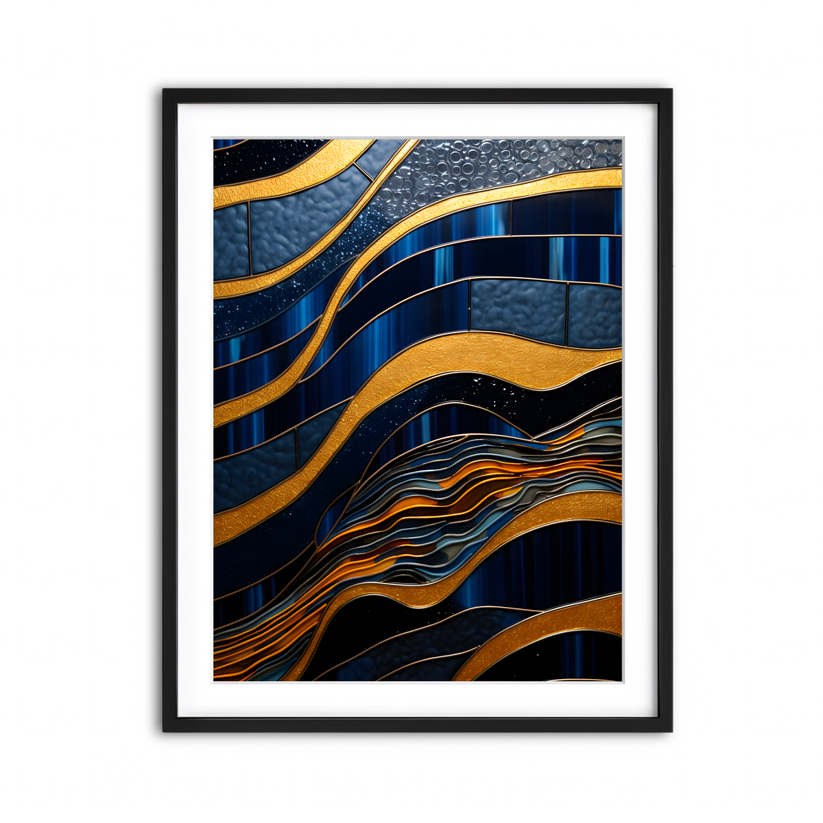 Framed Print 3x4 Black