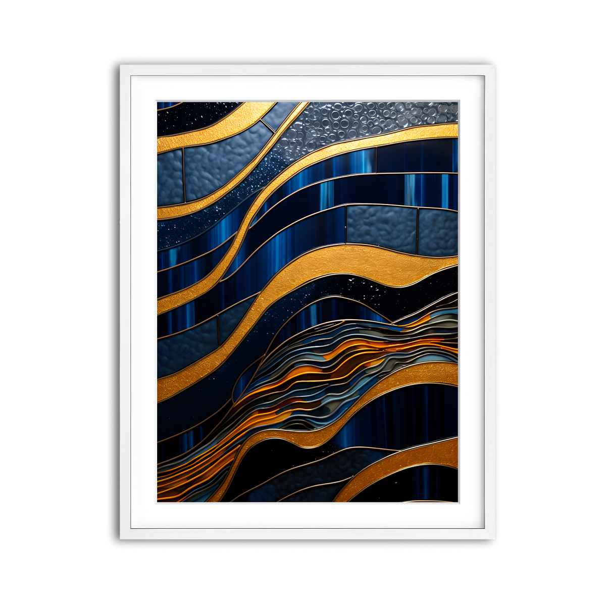 Framed Print 3x4 White