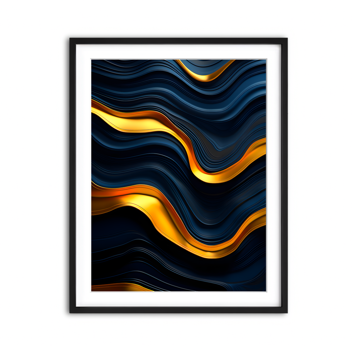 Framed Print 3x4 Black