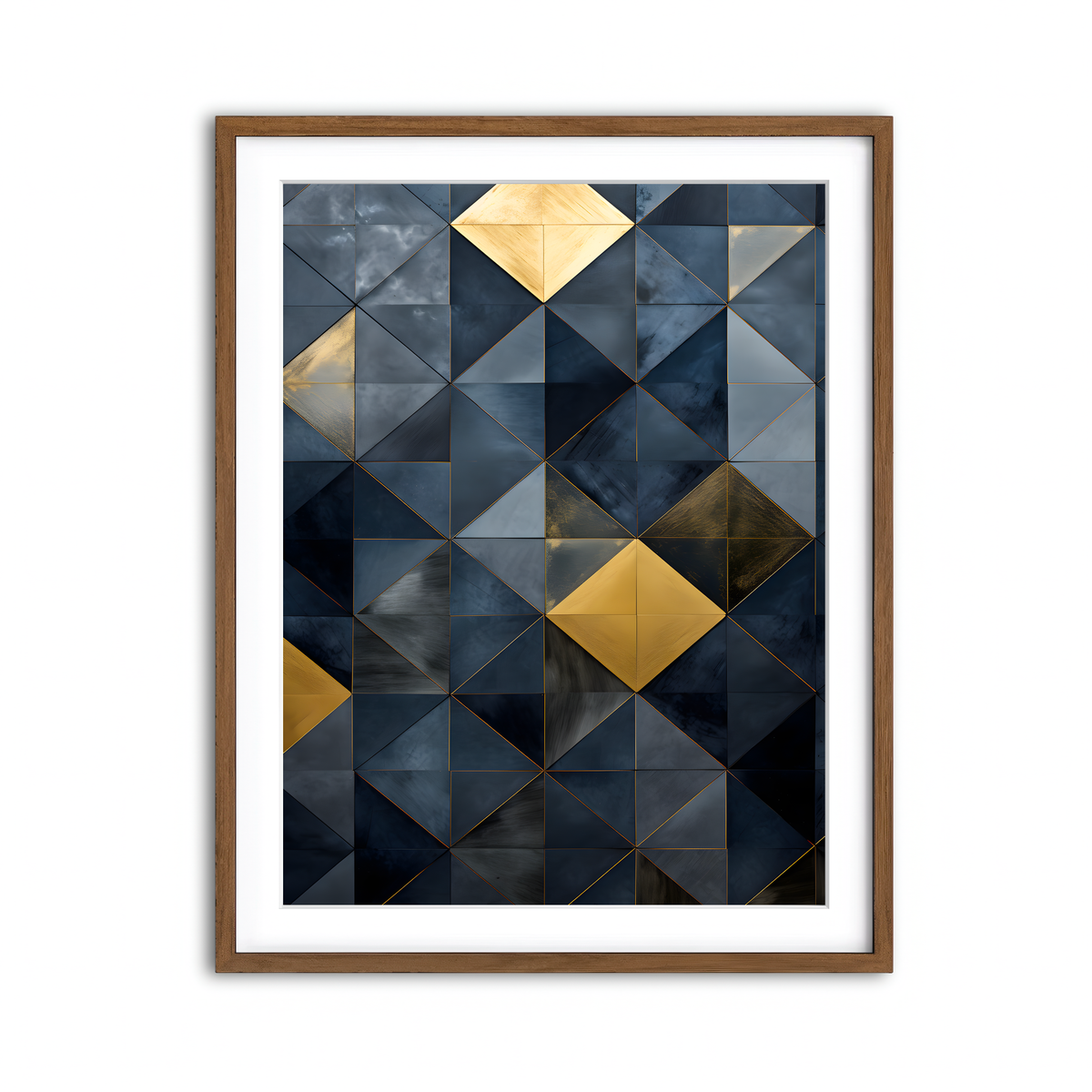Framed Print 3x4 Walnut