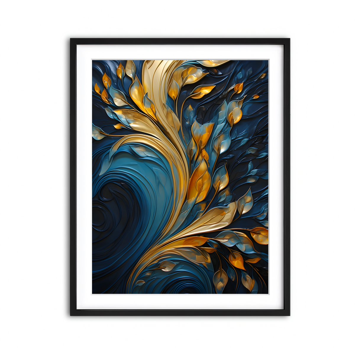 Framed Print 3x4 Black