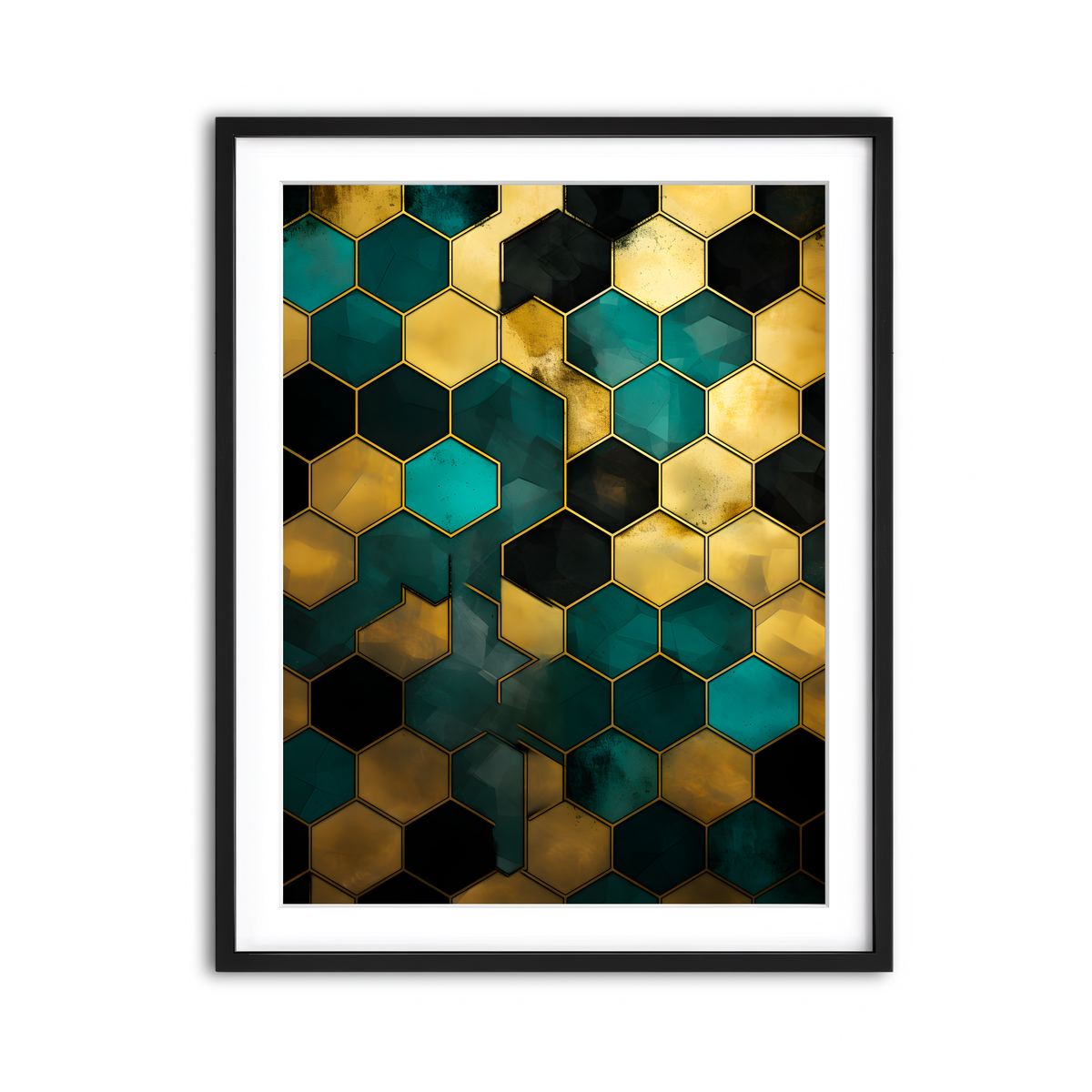 Framed Print 3x4 Black