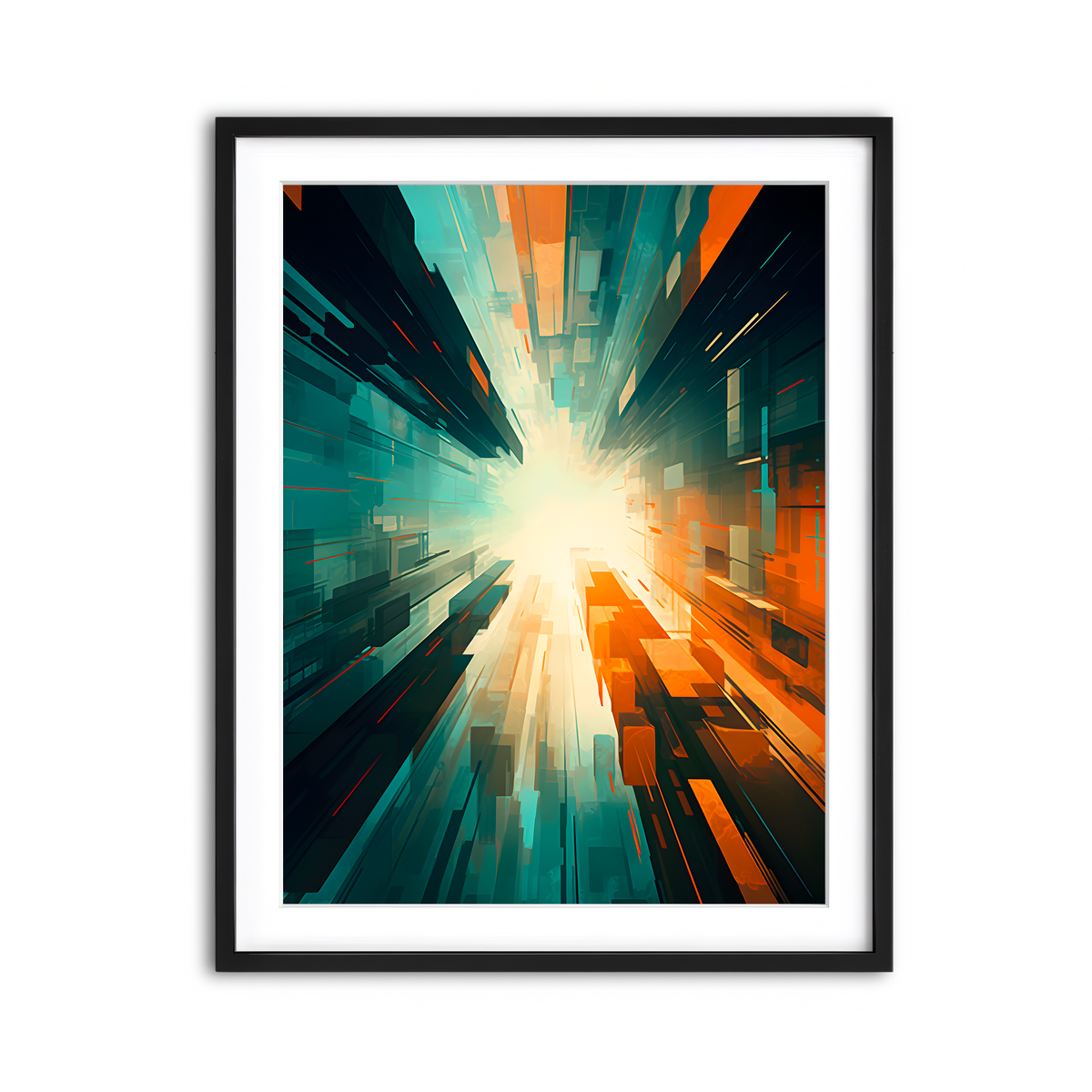 Framed Print 3x4 Black