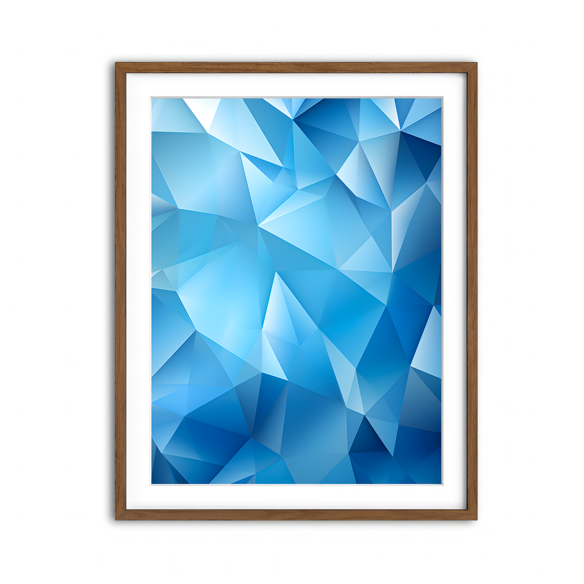 Framed Print 3x4 Walnut