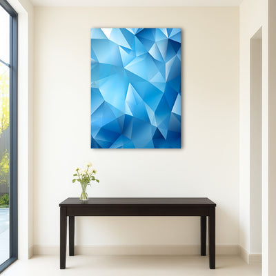 AUTO-MOCKUP ROOM | Abstract - Blue shapes 2