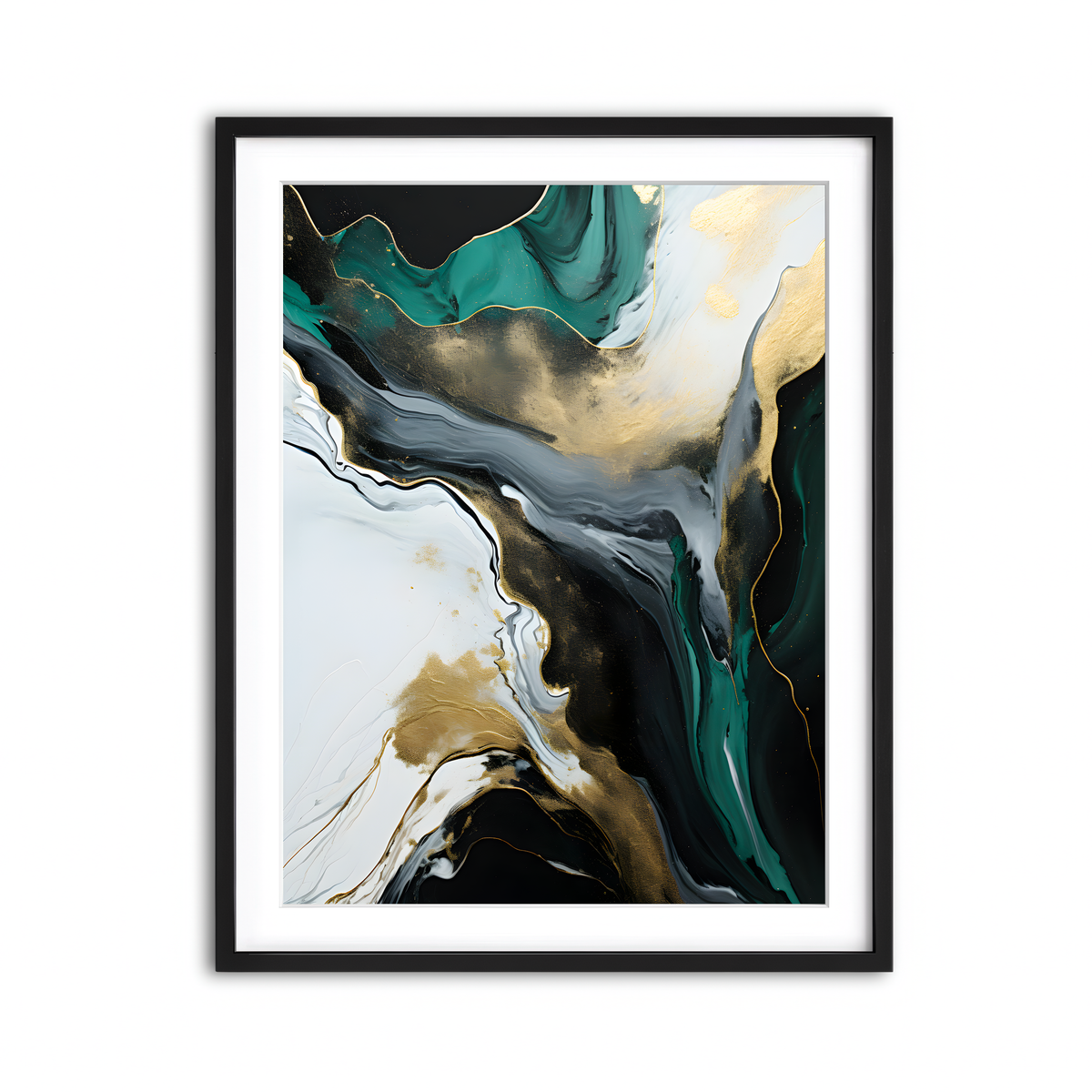 Framed Print 3x4 Black