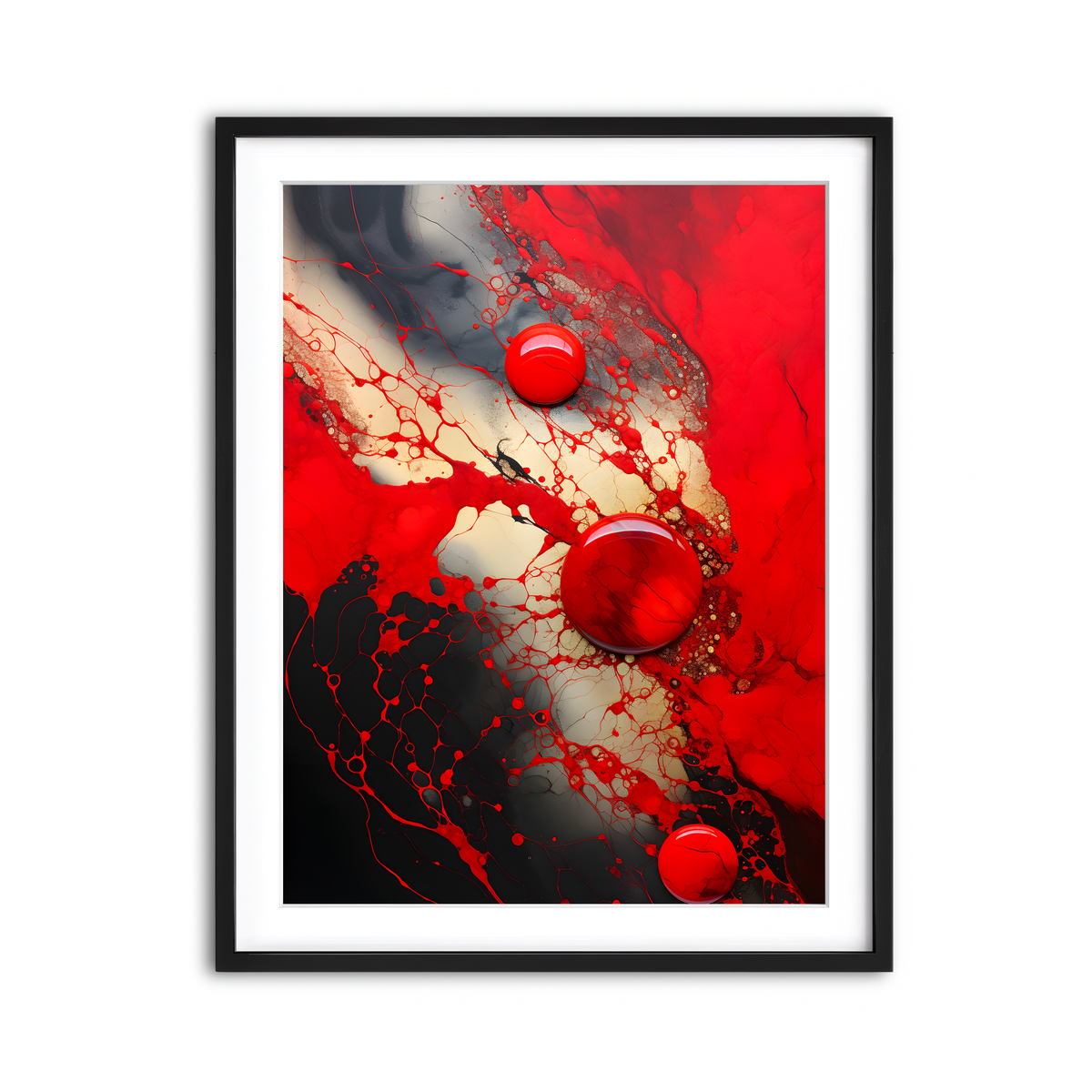Framed Print 3x4 Black