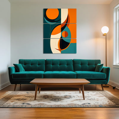 AUTO-MOCKUP ROOM | Abstract - Shapes series 3