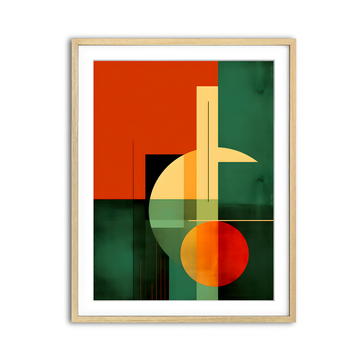 Framed Print 3x4 Natural
