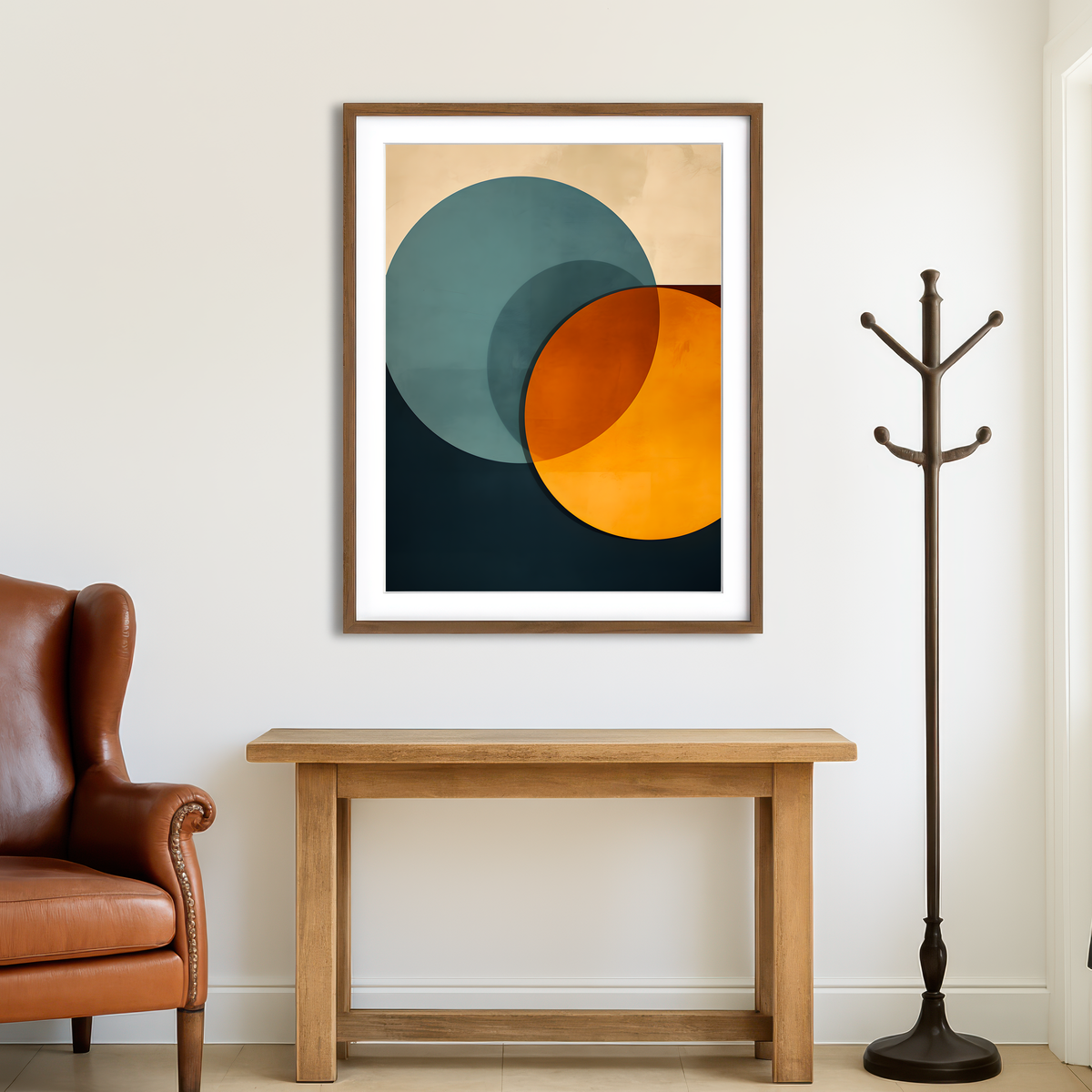 AUTO-MOCKUP ROOM | Abstract - Shapes Series 7 Wall Art