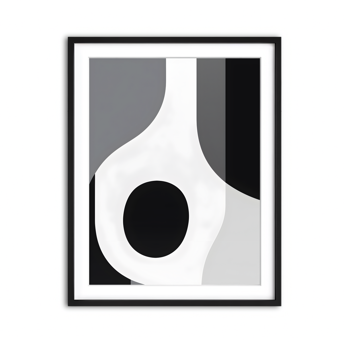 Framed Print 3x4 Black