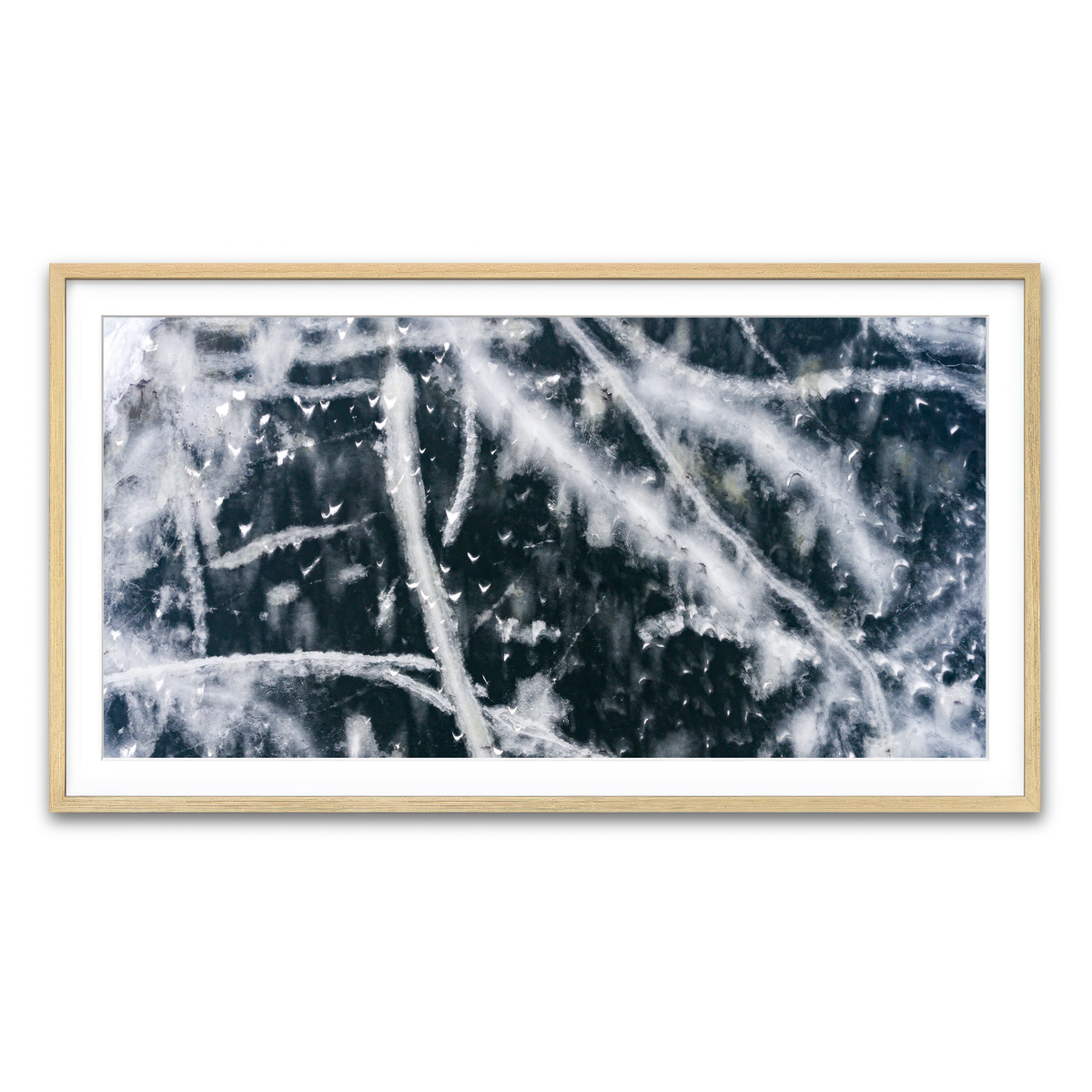 Framed Print 2x1 Natural