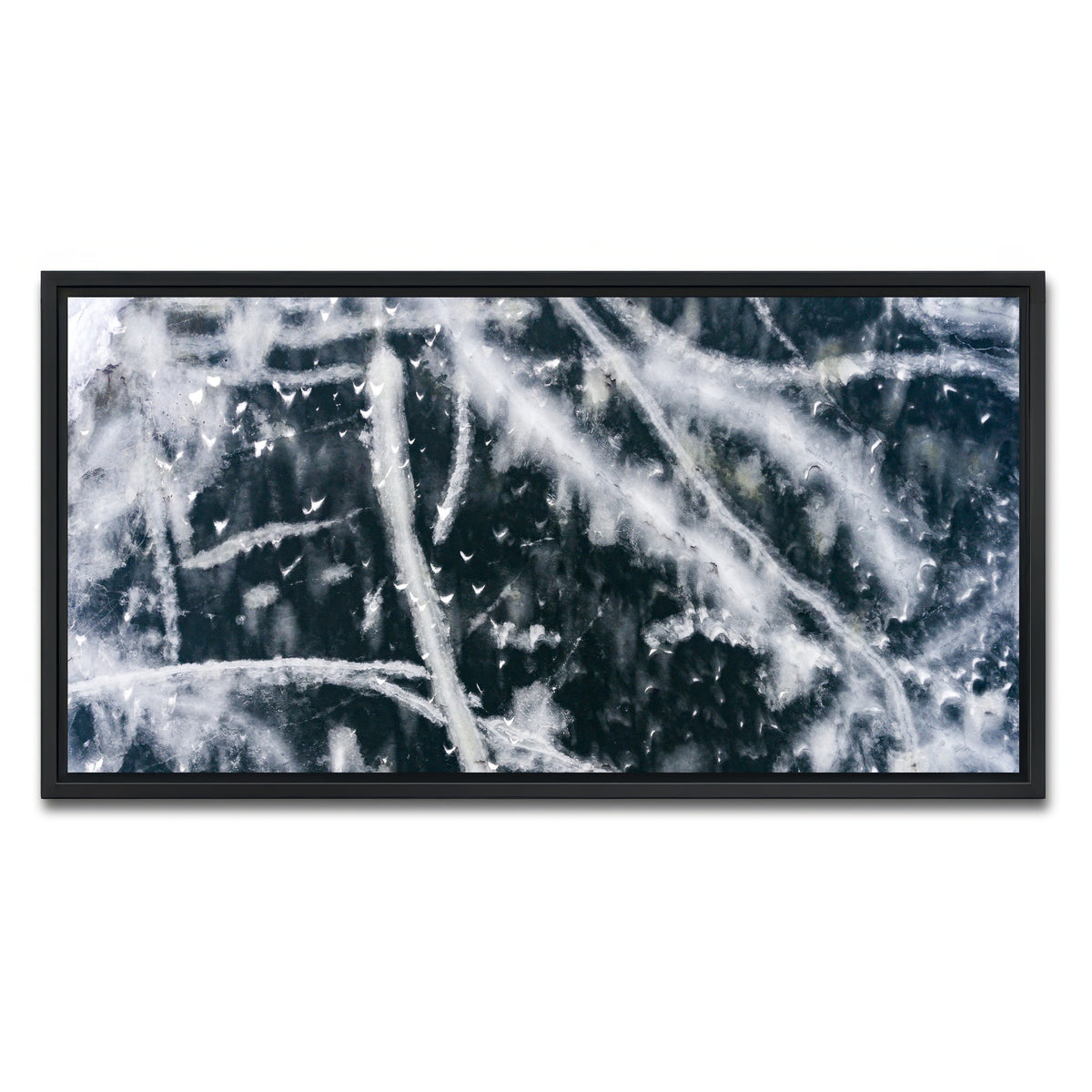 AUTO-MOCKUP WHITE | Abstract Aerial | 1 Piece | Black Framed Canvas | group=2x1