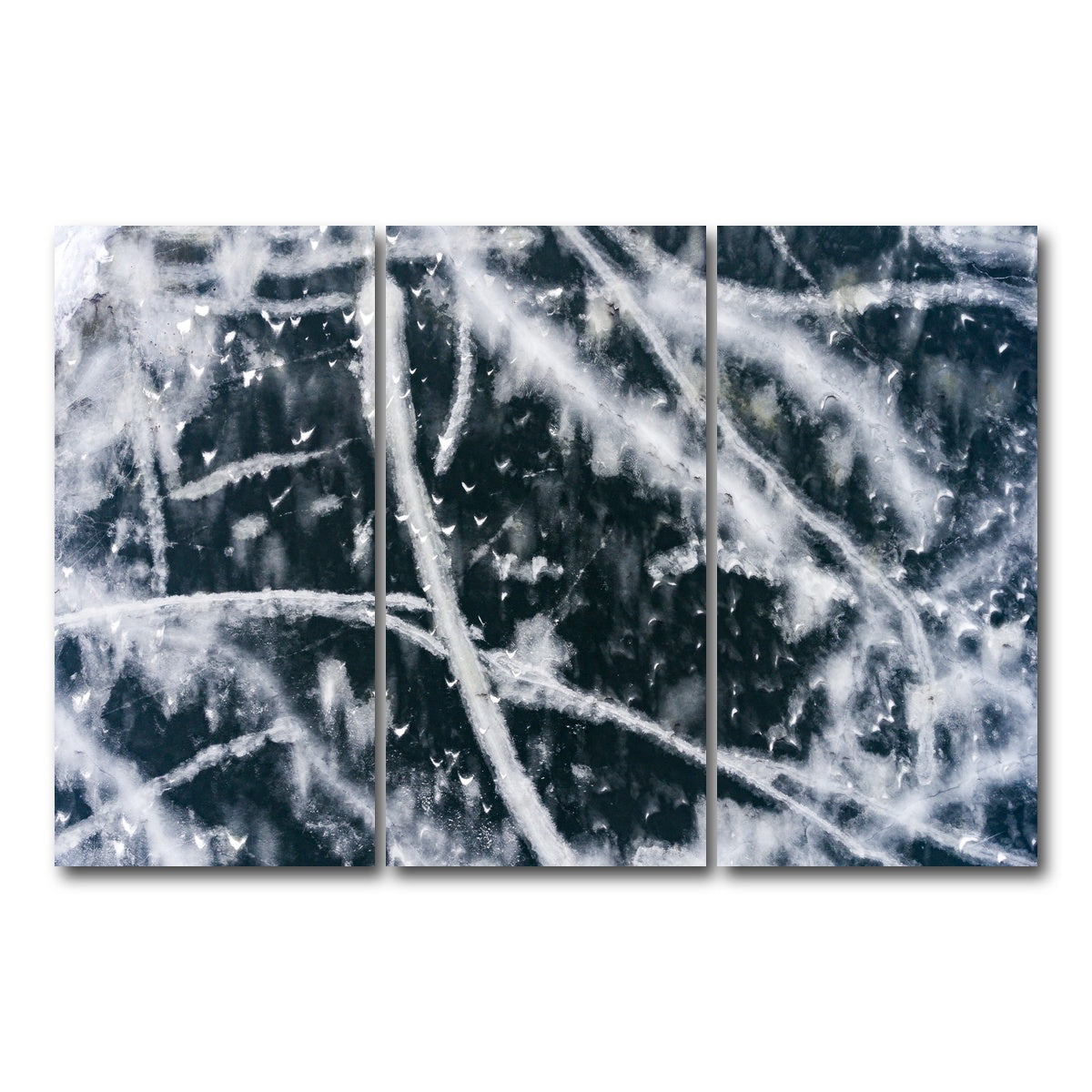 AUTO-MOCKUP WHITE | Abstract Aerial | 3 Piece | Gallery Wrap Canvas | group=12x24