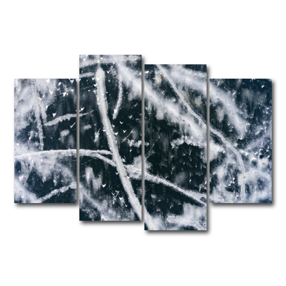 AUTO-MOCKUP WHITE | Abstract Aerial | 4 Piece | Gallery Wrap Canvas | group=4_short