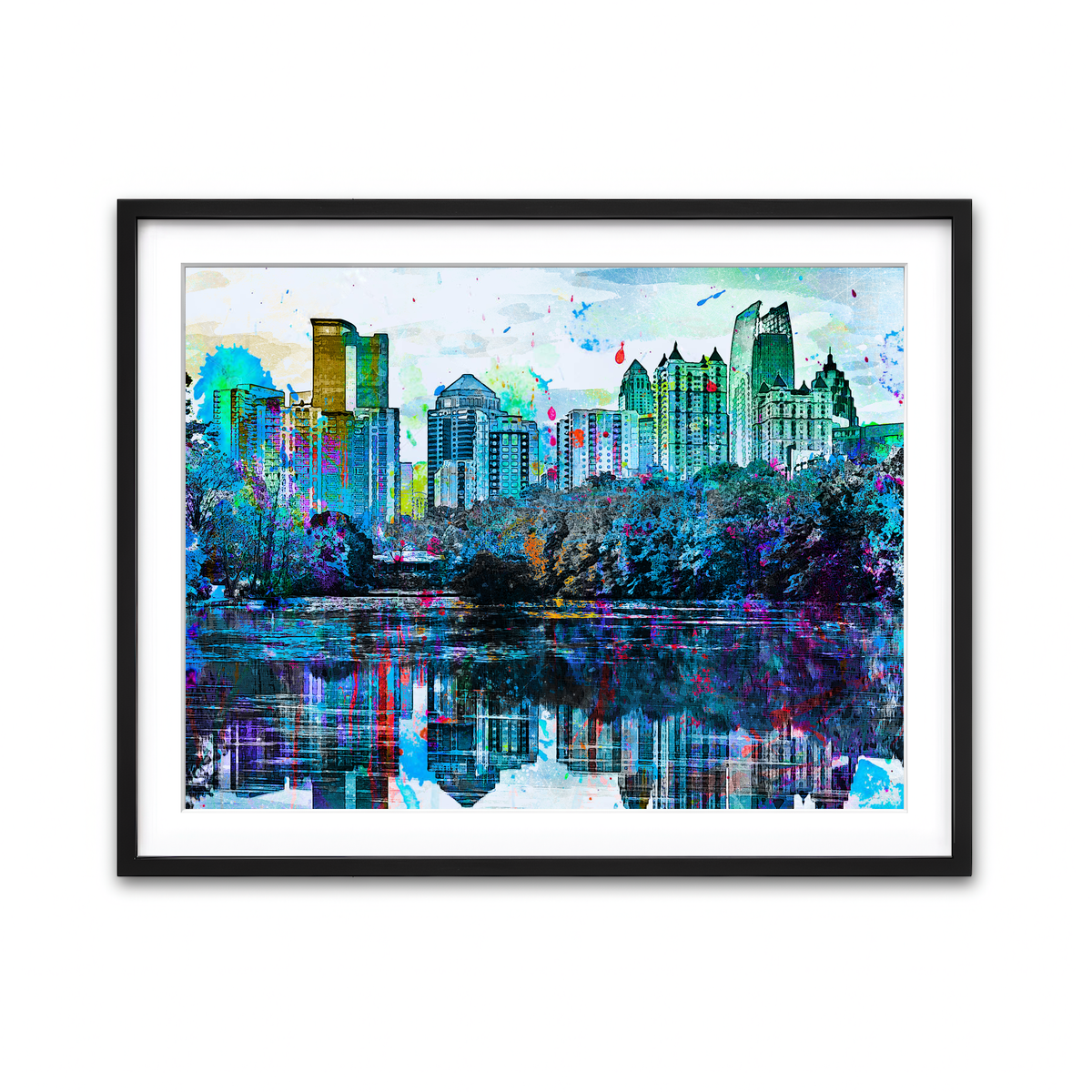Framed Print 4x3 Black