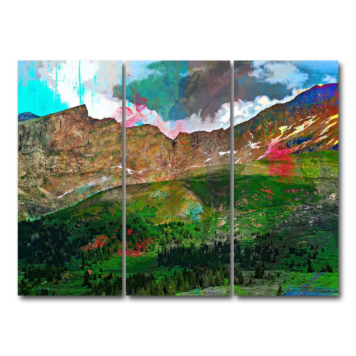 AUTO-MOCKUP WHITE | Abstract Bierstadt | 3 Piece | Gallery Wrap Canvas | group=8x18