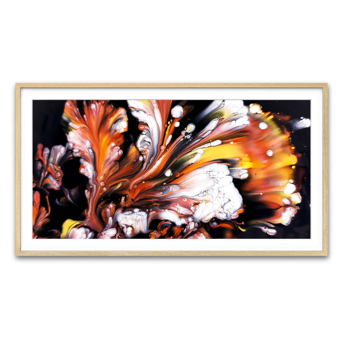 Framed Print 2x1 Natural