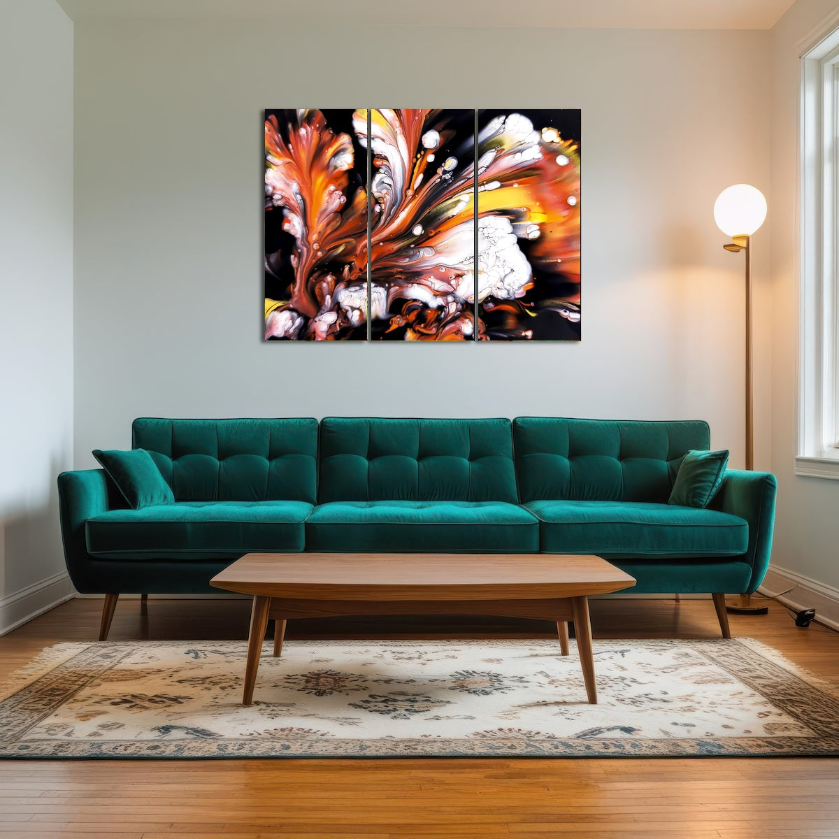 AUTO-MOCKUP ROOM | Abstract Blossom